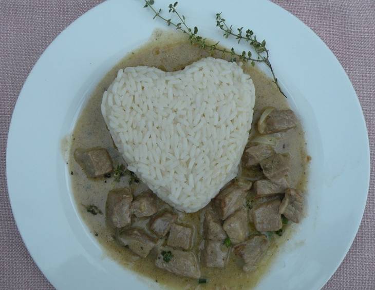 Emmentaler Kaninchenragout