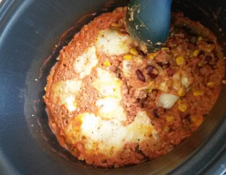 Quinoa-Auflauf aus dem Schongarer Quinoa-Auflauf aus dem Schongarer