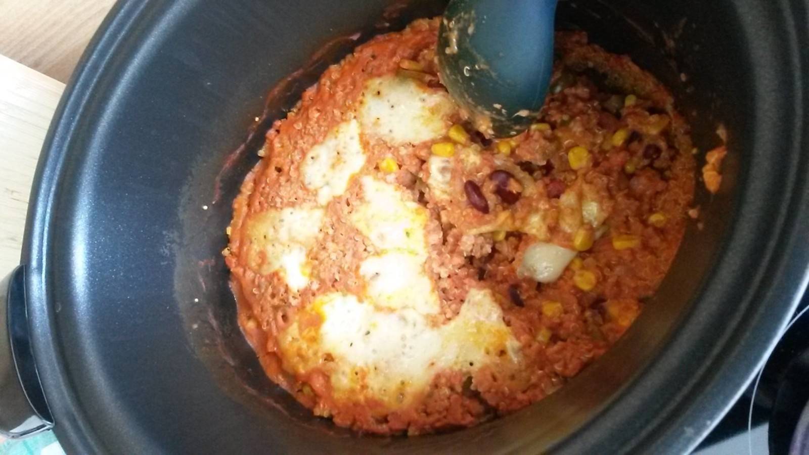 Quinoa-Auflauf aus dem Schongarer Rezept - ichkoche.ch Quinoa-Auflauf aus dem Schongarer Rezept - ichkoche.ch