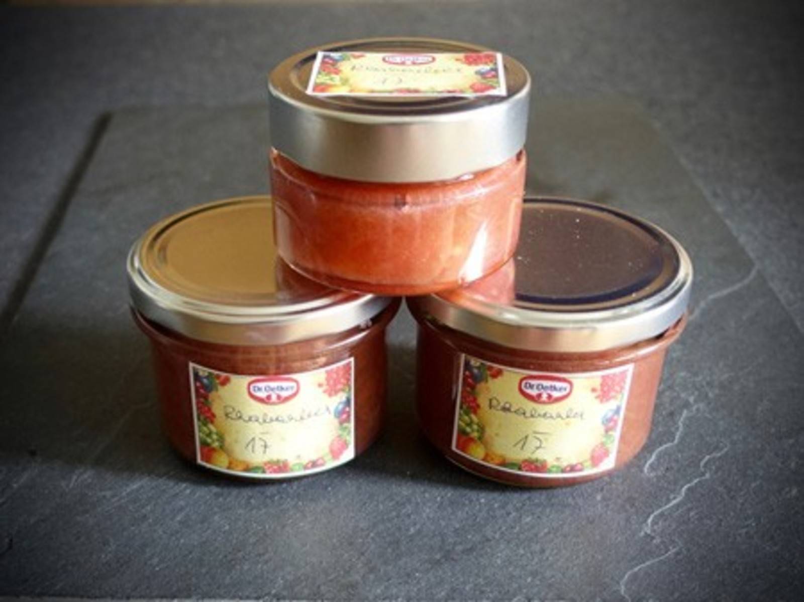 Rhabarbermarmelade Rezept - ichkoche.ch