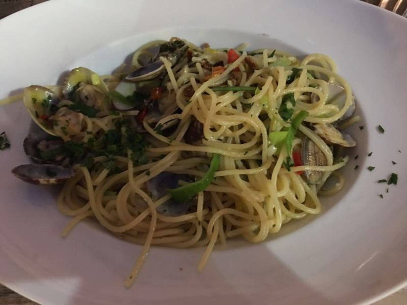 Spaghetti-Muschel-Topf