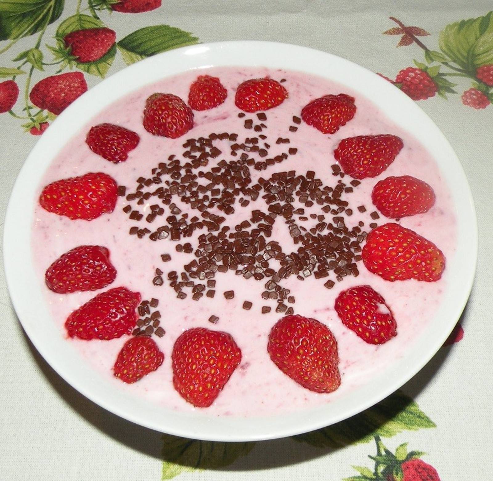 Erdbeercreme mit Mascarpone