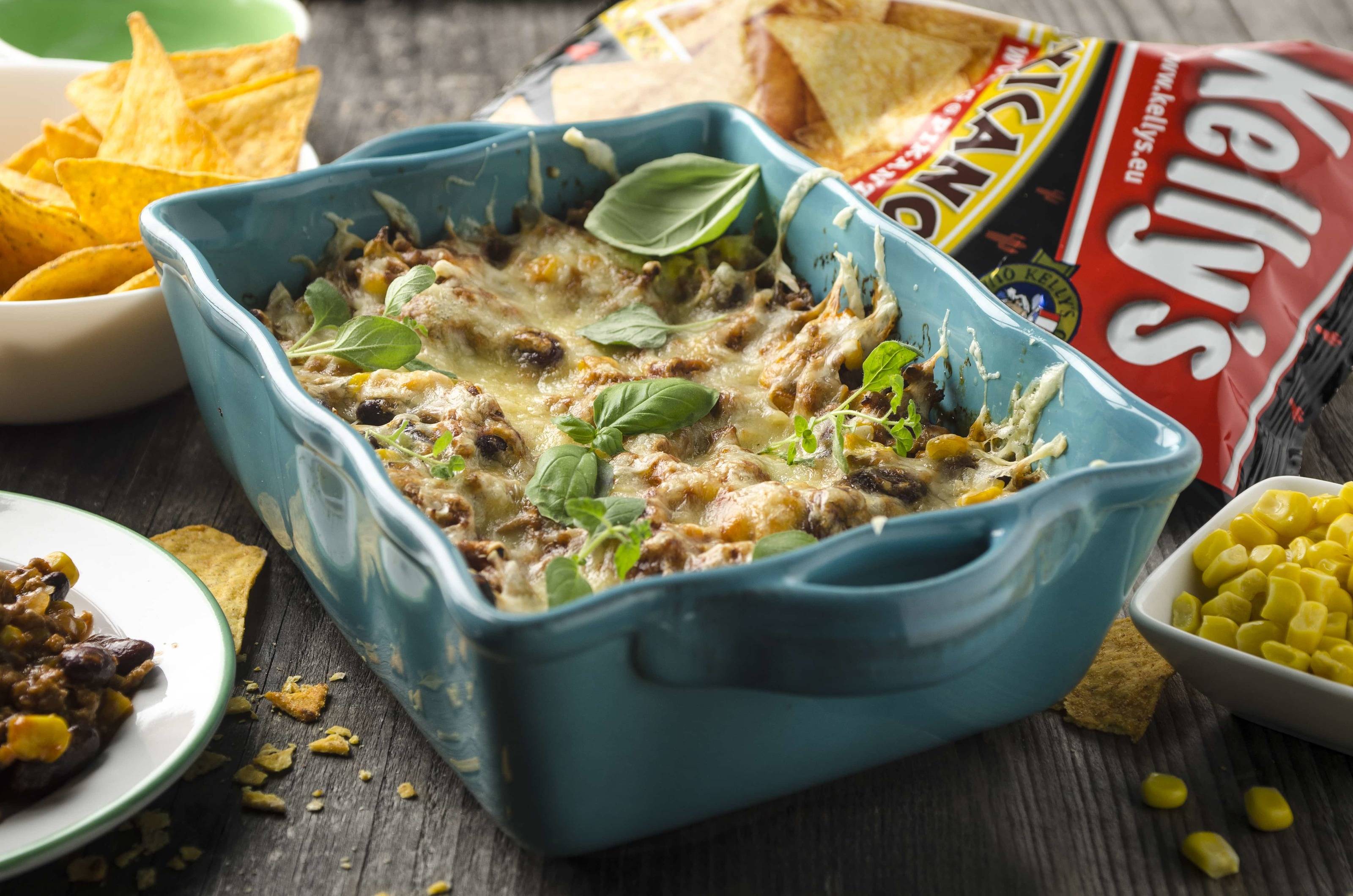 Tortilla-Chips-Auflauf Rezept