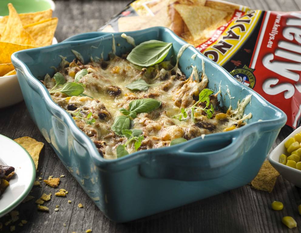 Tortilla-Chips-Auflauf Tortilla-Chips-Auflauf