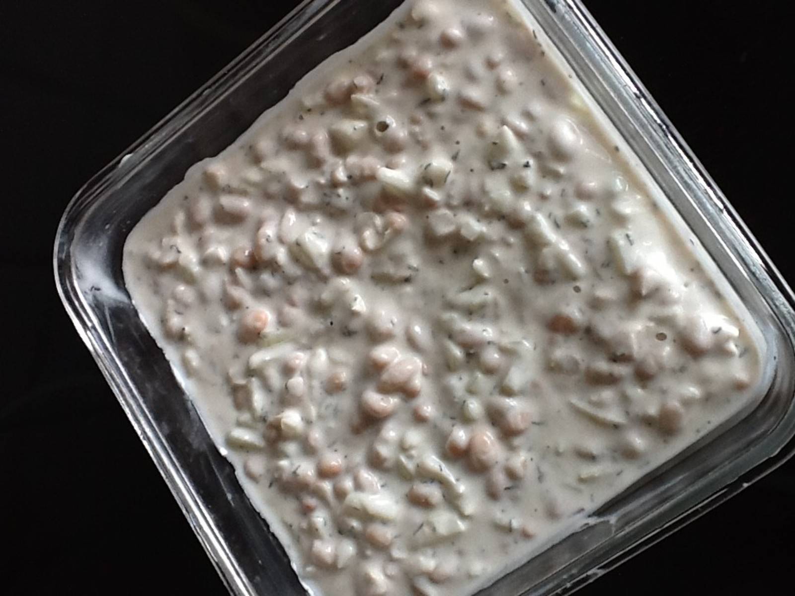 Weißer Bohnensalat von Oma Rezept - ichkoche