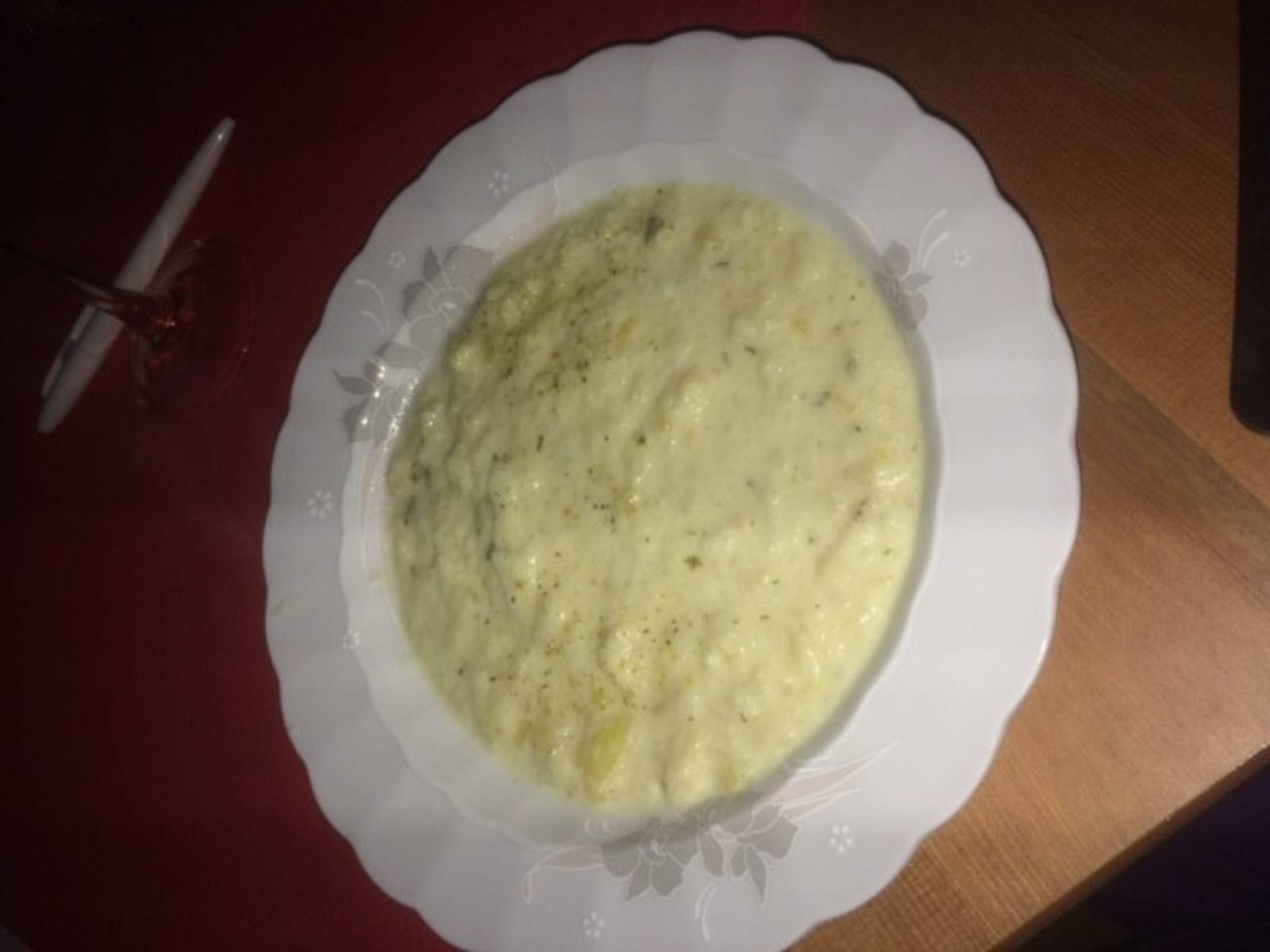 Karfiolcremesuppe