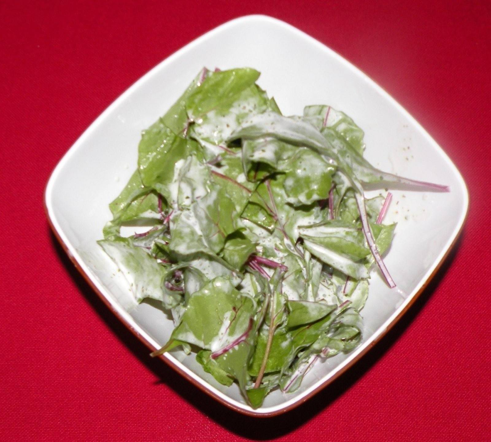 Babymangold Salat