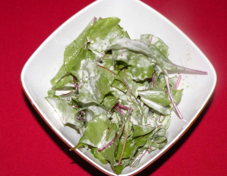 Babymangold Salat