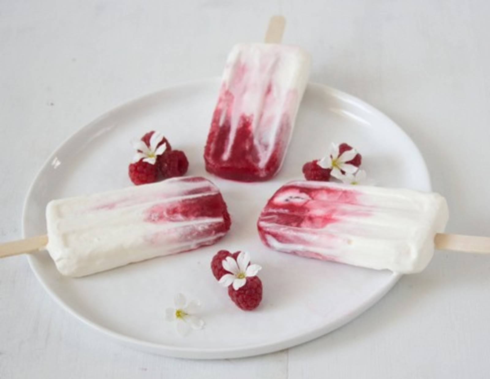 Himbeer-Eis am Stiel Rezept