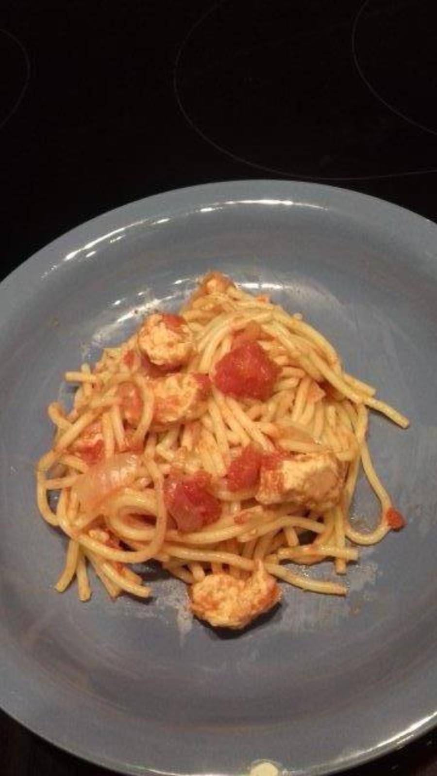 Spaghetti al pollo Rezept - ichkoche.ch