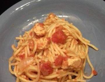 Spaghetti al pollo