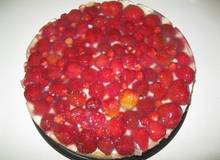 Erdbeertorte mit Puddingcreme Erdbeertorte mit Puddingcreme