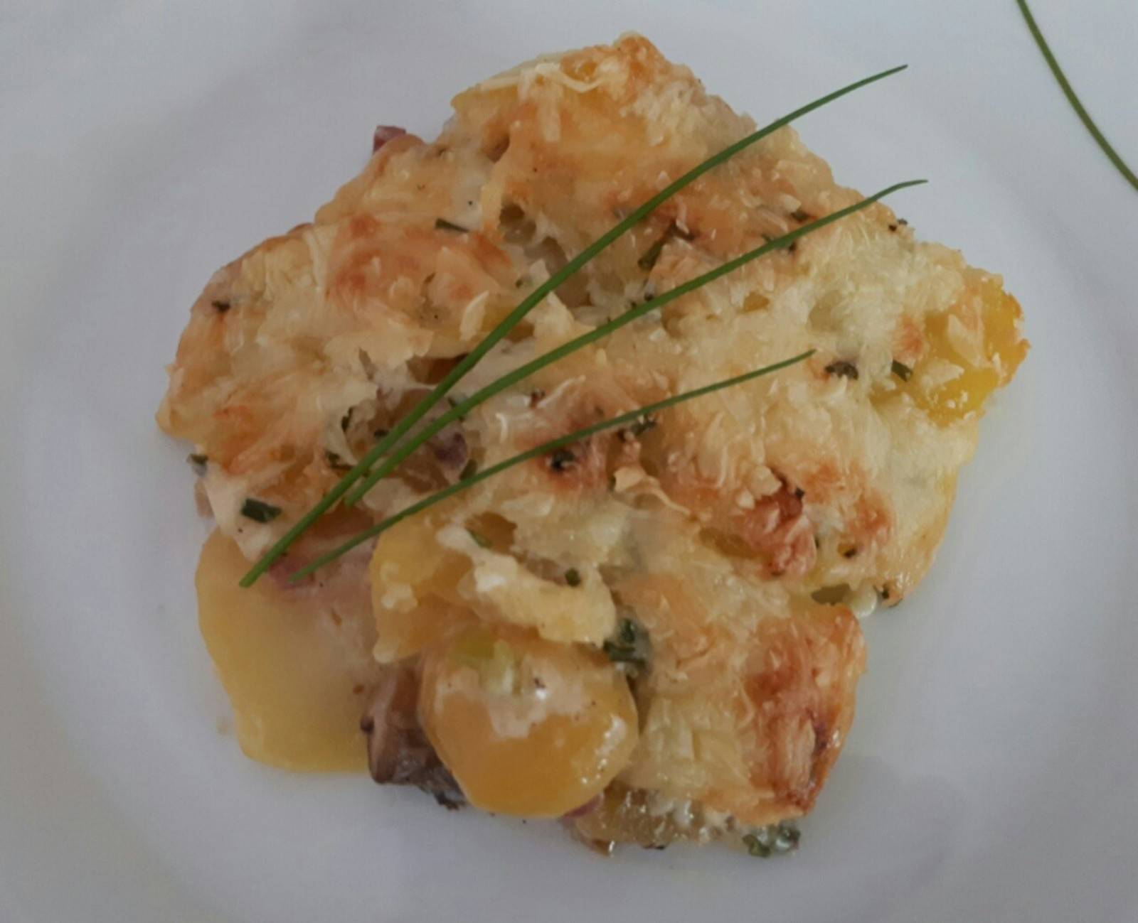 Kartoffel-Champignonauflauf