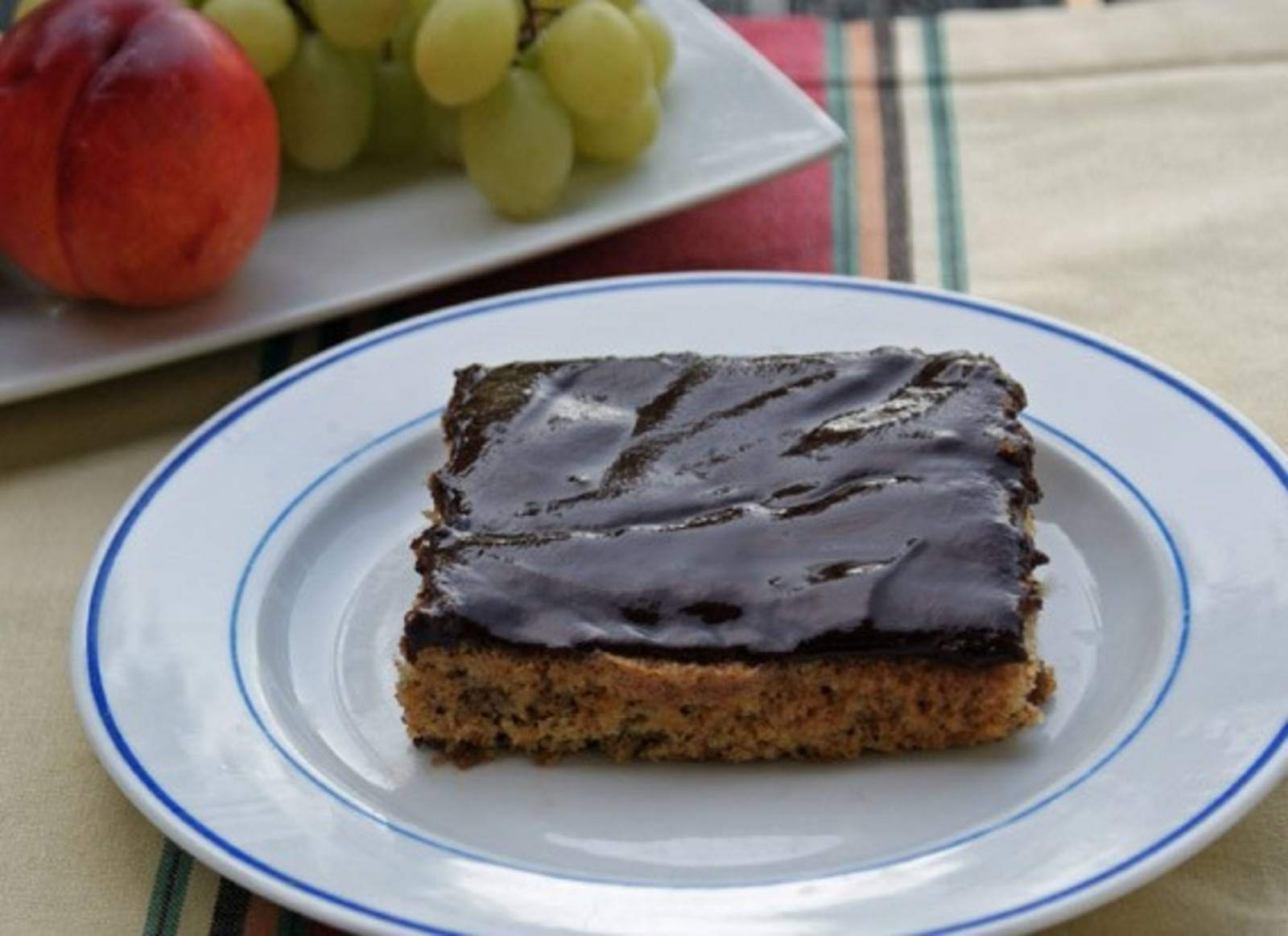 Zucchinikuchen mit Ahornsirup