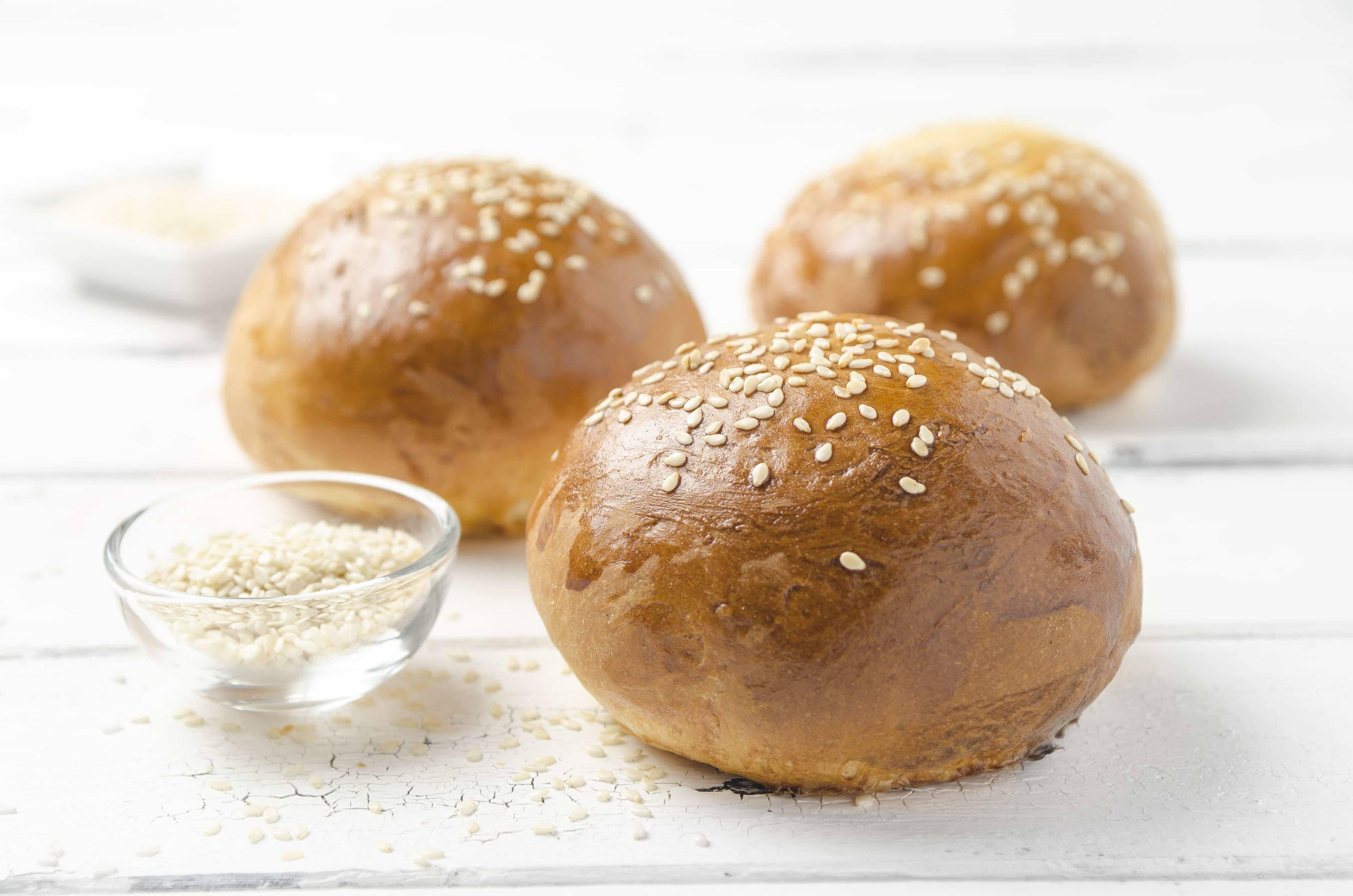 Brioche Burger Buns Rezept