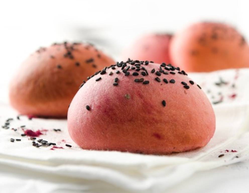 Pink Burger Buns Pink Burger Buns