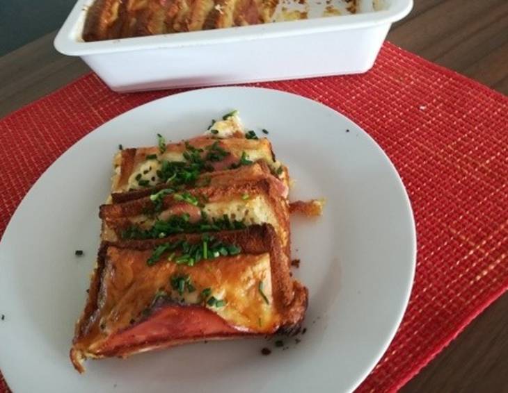 Brot-Käse-Auflauf Brot-Käse-Auflauf