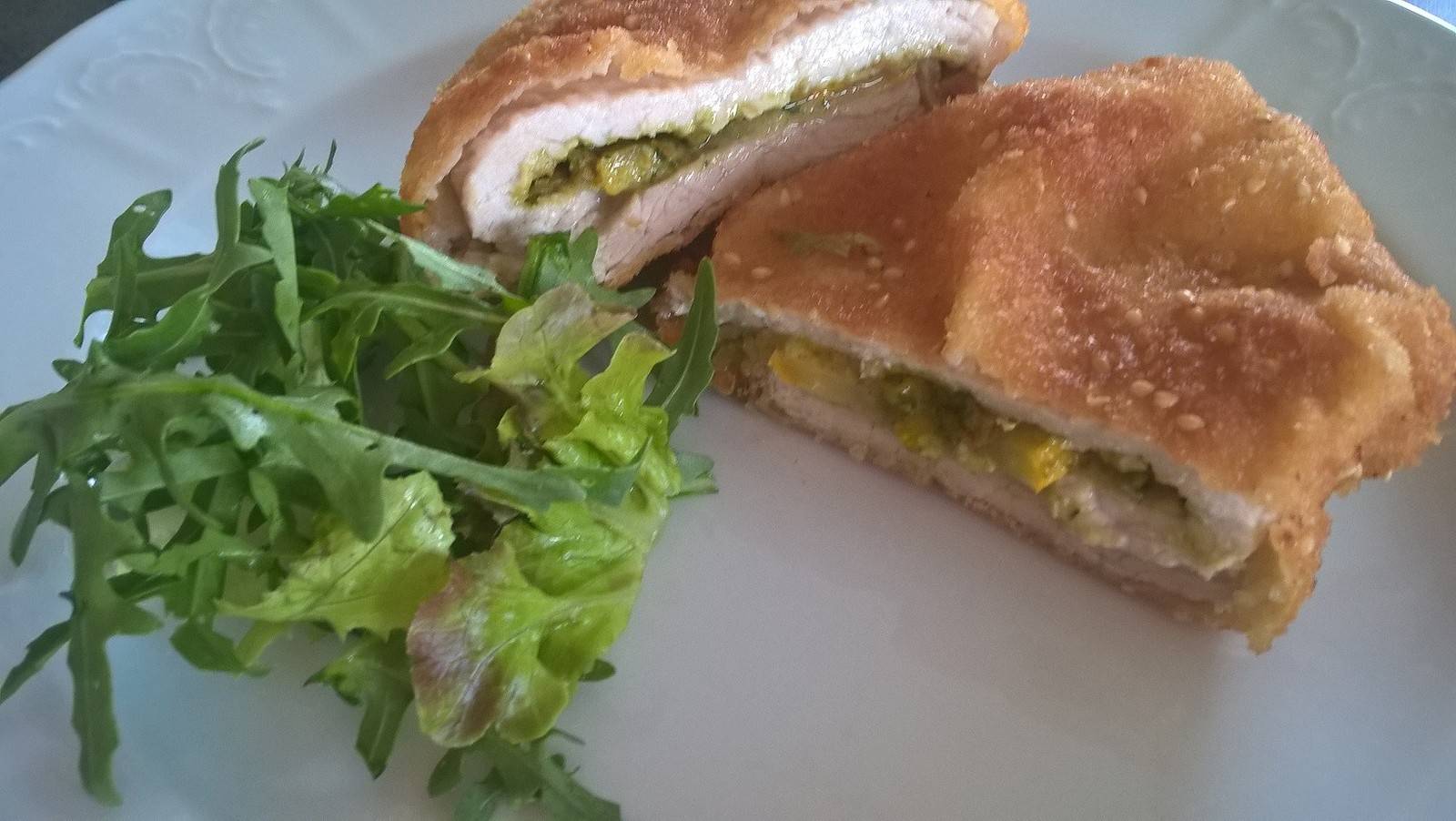 Gefülltes Schweinsschnitzel Rezept - ichkoche.de