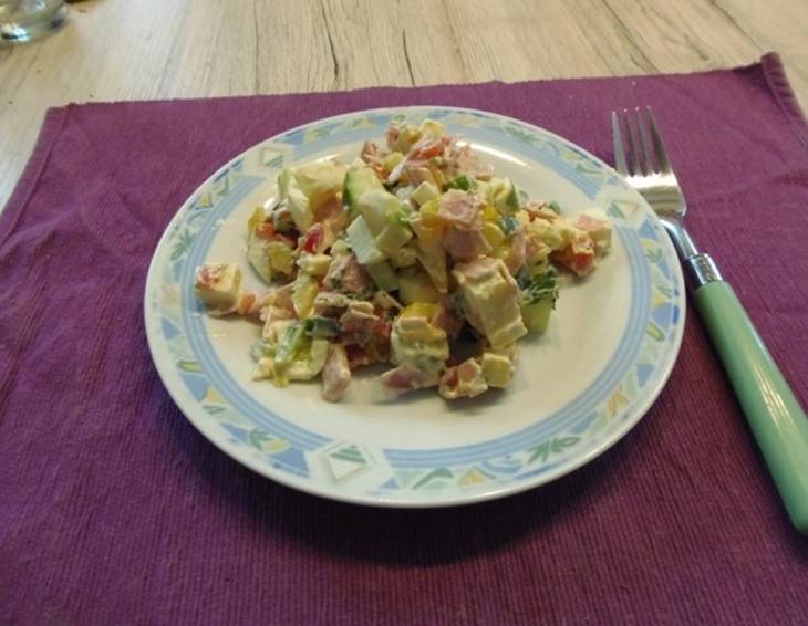 Schinkensalat Schinkensalat