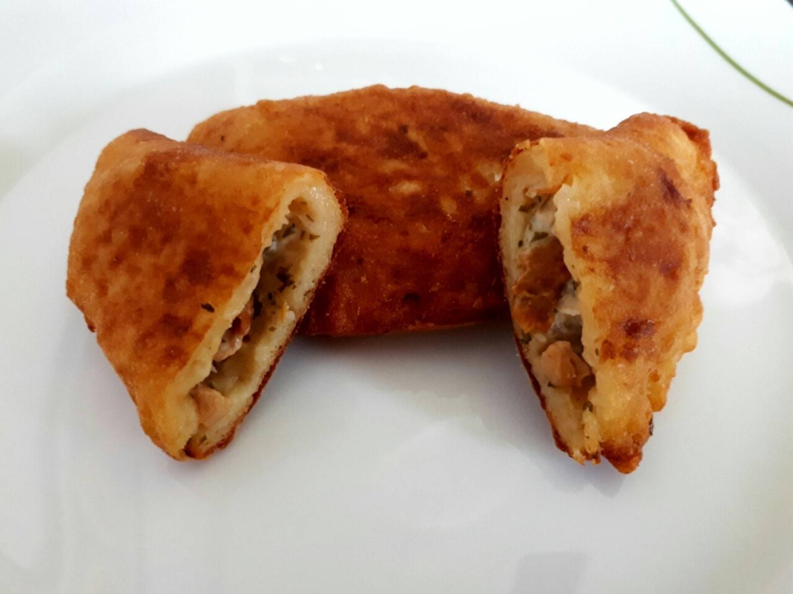 Kartoffeltaschen mit Eierschwammerl-Frischkäsefüllung Rezept - ichkoche.ch Kartoffeltaschen mit Eierschwammerl-Frischkäsefüllung Rezept - ichkoche.ch