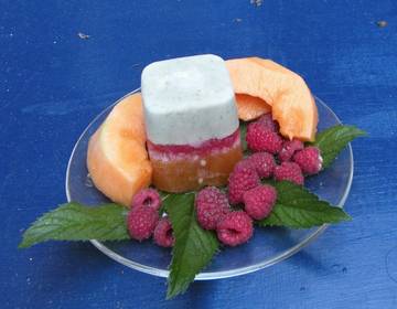 Pfefferminz Eiscremeturm Pfefferminz Eiscremeturm