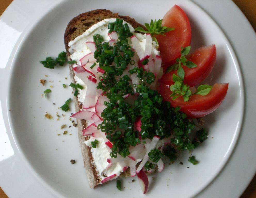 Radieschenbrot Radieschenbrot