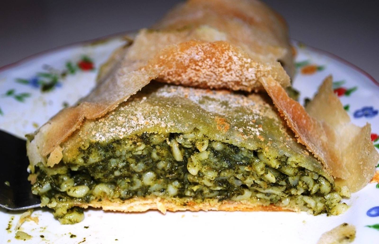 Mangold-Strudel mit Zartweizen Rezept - ichkoche.de Mangold-Strudel mit Zartweizen Rezept - ichkoche.de