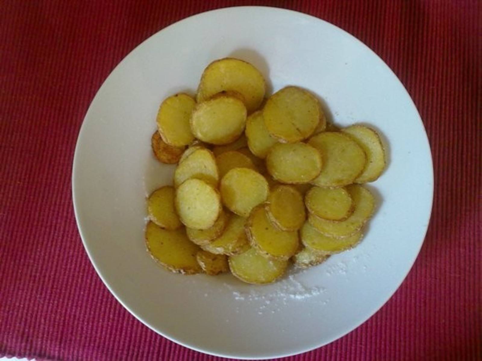 Kartoffelchips aus der Heißluftfriteuse