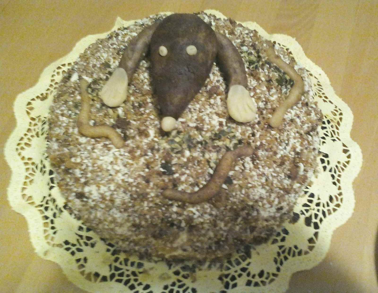 Weiße Bananen-Maulwurftorte Rezept - ichkoche.de Weiße Bananen-Maulwurftorte Rezept - ichkoche.de