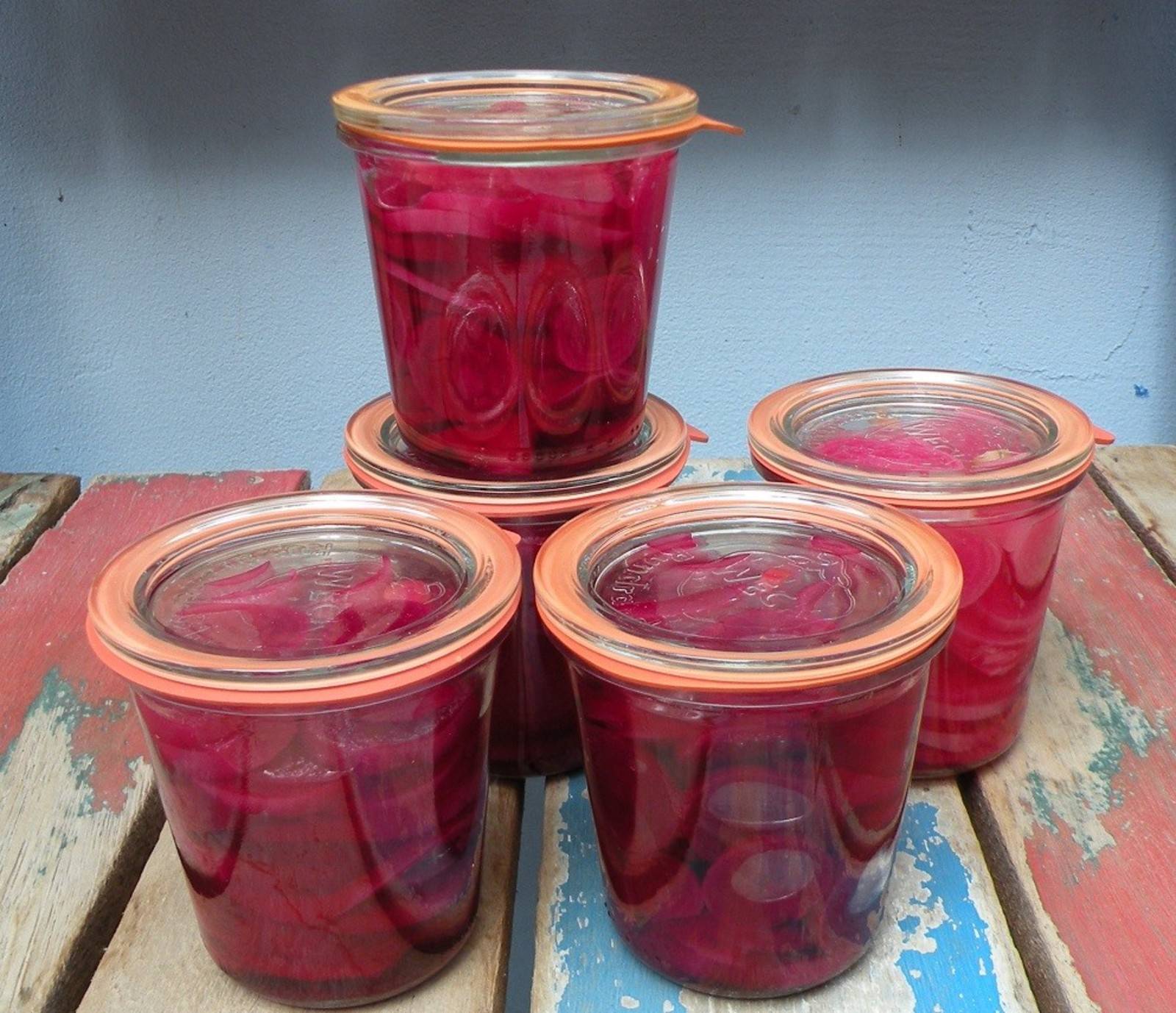 Rote Rüben Salat einkochen