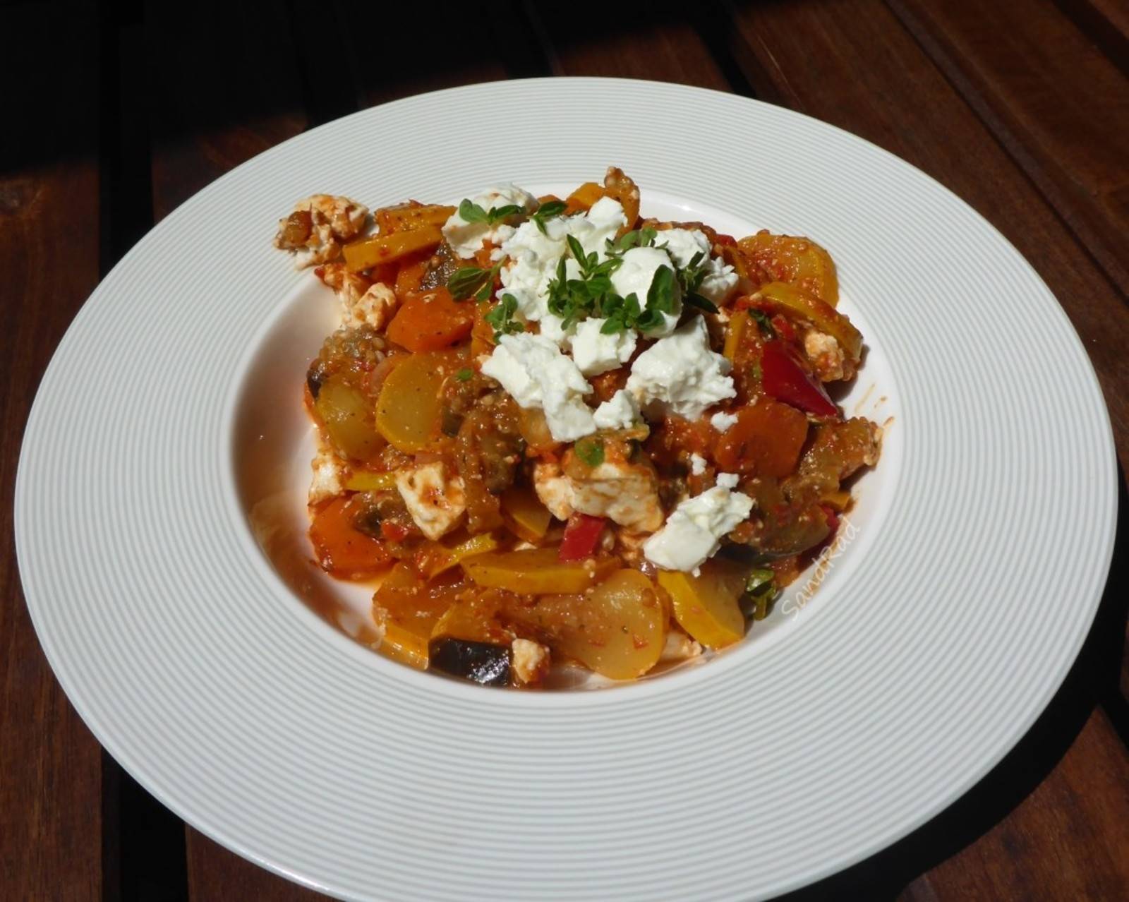 Gemüse auf griechisch