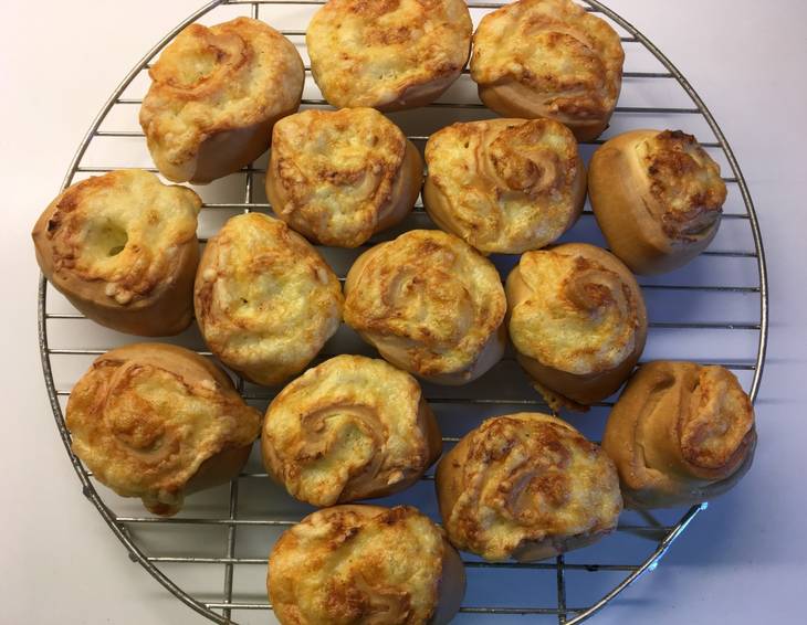 Pikante Käse Schnecken Pikante Käse Schnecken