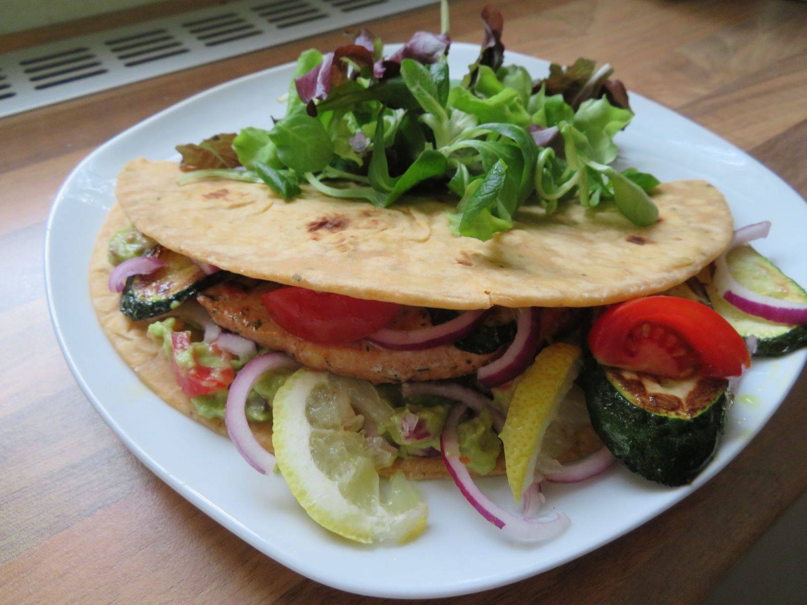 Gefüllte Tortillas