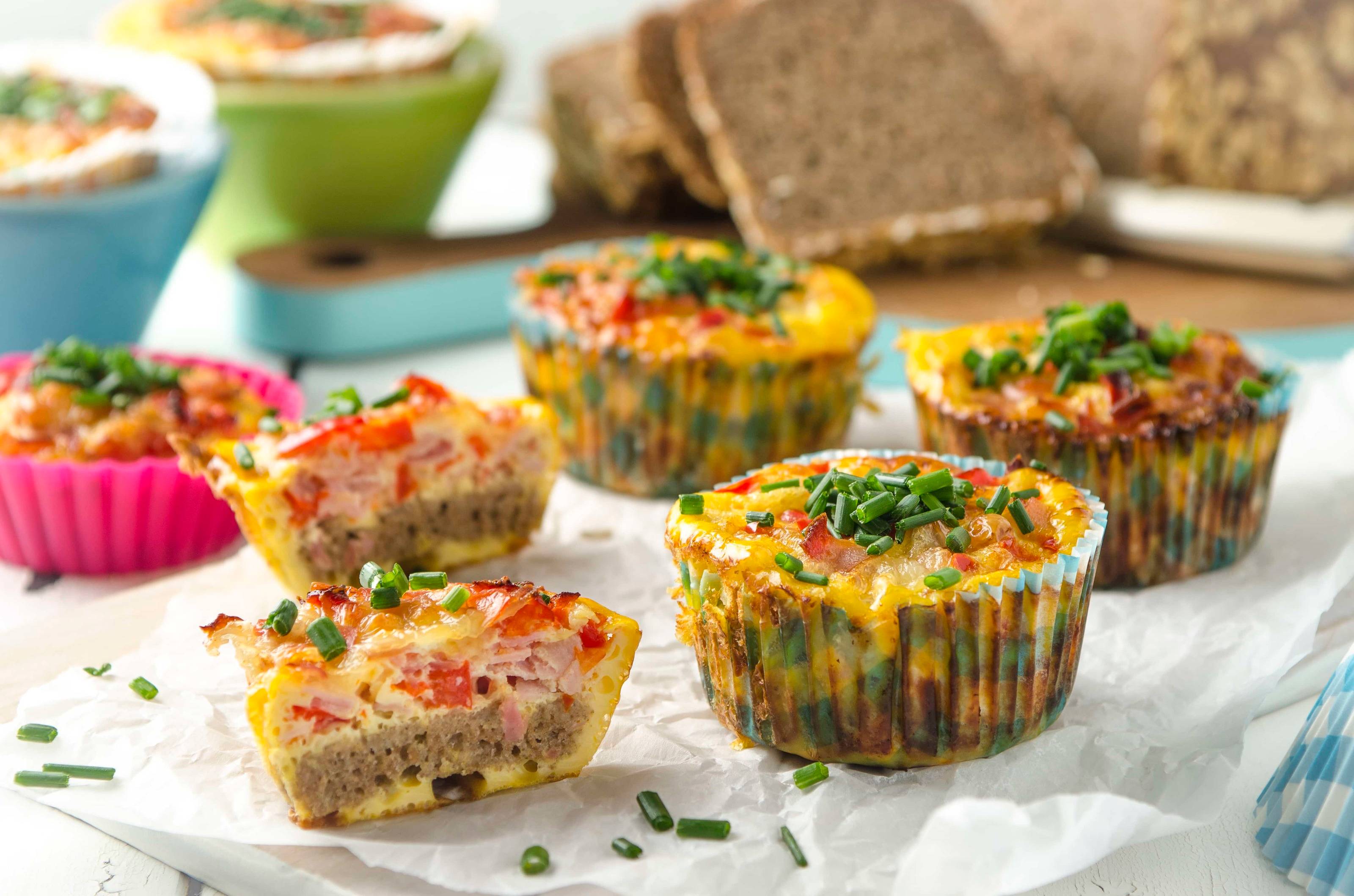 Pikante Power-Muffins Rezept