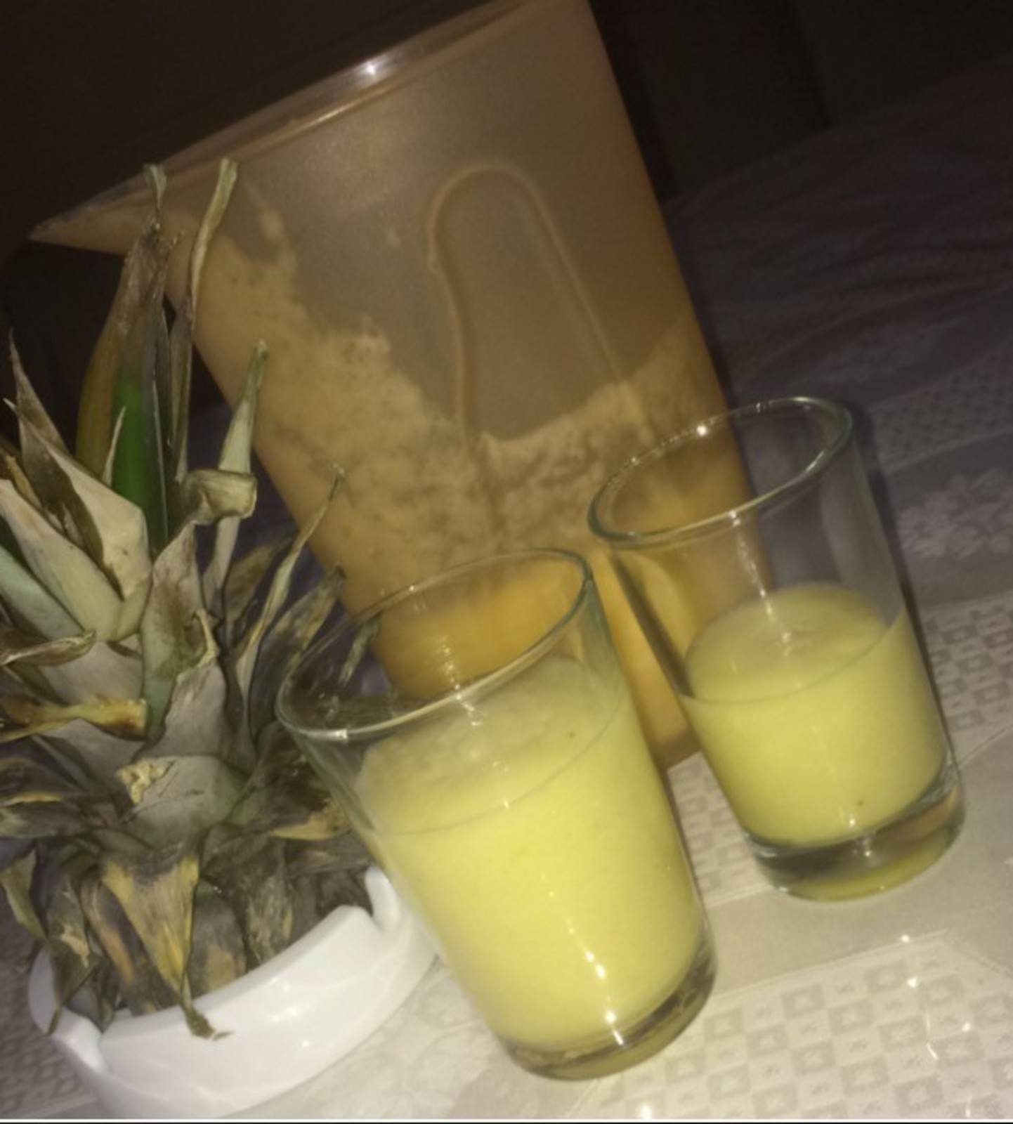 Ananas Apfel Smoothie