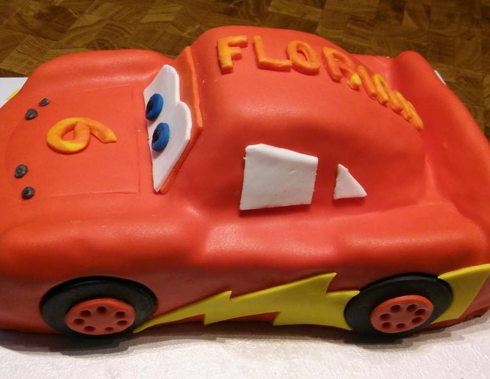 Lightning McQueen Torte Lightning McQueen Torte