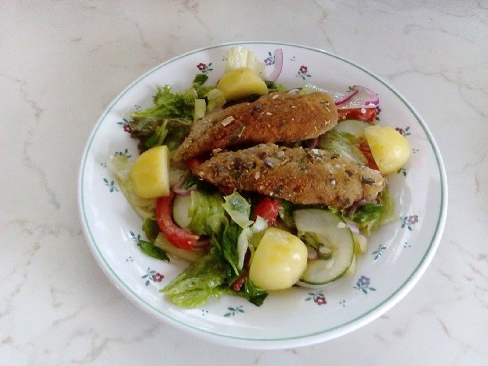 Backhendlsalat