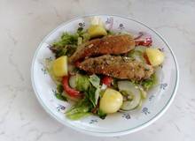 Backhendlsalat