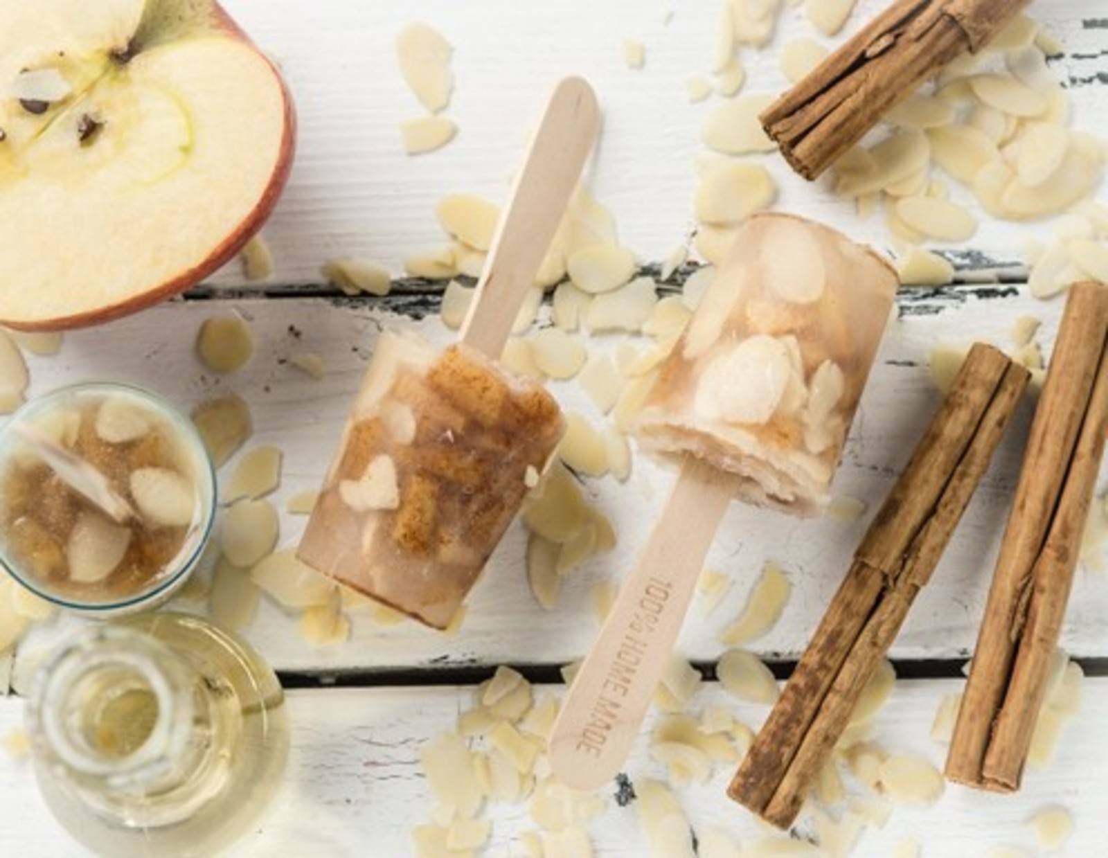 Apfelstrudel-Eis am Stiel Rezept