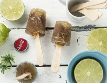 Eisige Cuba Libre-Shots Eisige Cuba Libre-Shots