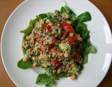 Marokkanischer Blattsalat Marokkanischer Blattsalat