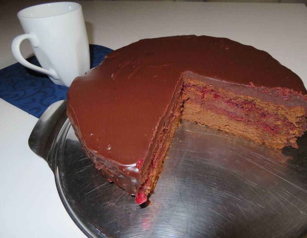 Schoko-Preiselbeer-Torte Schoko-Preiselbeer-Torte