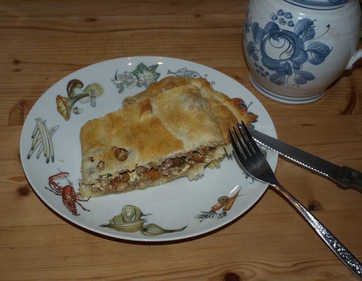 Eierschwammerlstrudel Eierschwammerlstrudel
