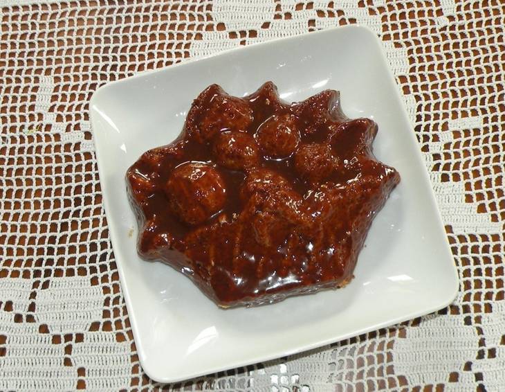 Apfelkuchen mit Chili-Karamell-Guss Apfelkuchen mit Chili-Karamell-Guss
