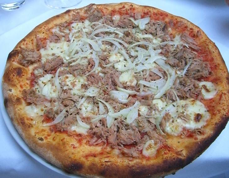 Thunfischpizza Thunfischpizza