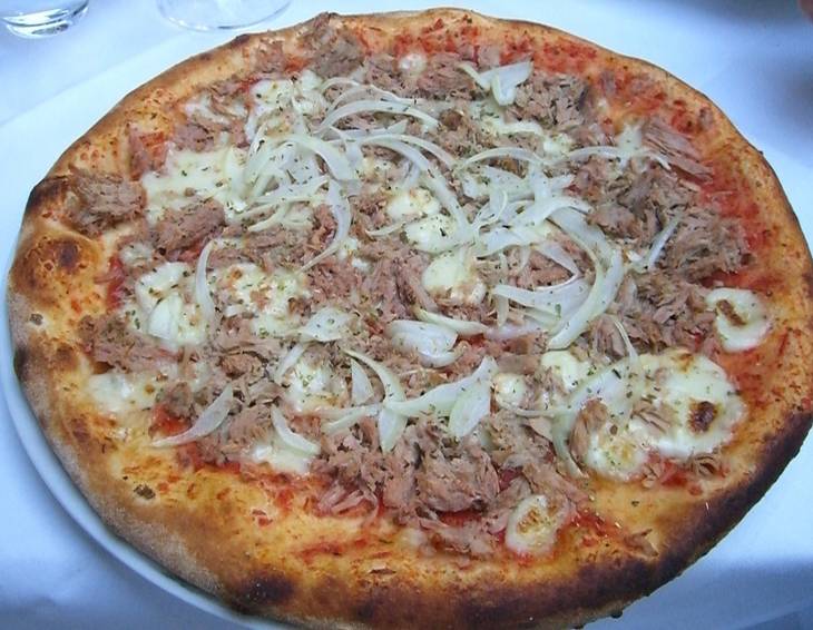 Thunfischpizza