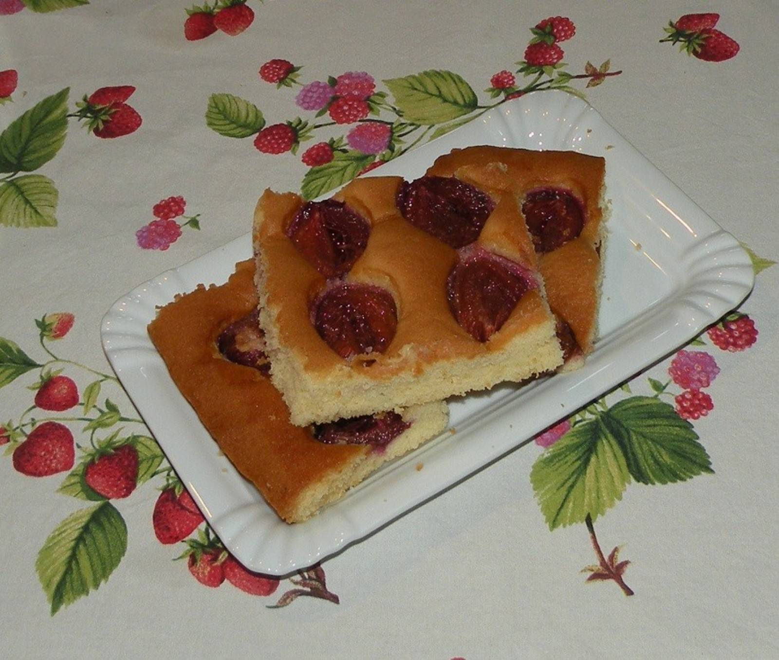 Topfen-Zwetschkenkuchen