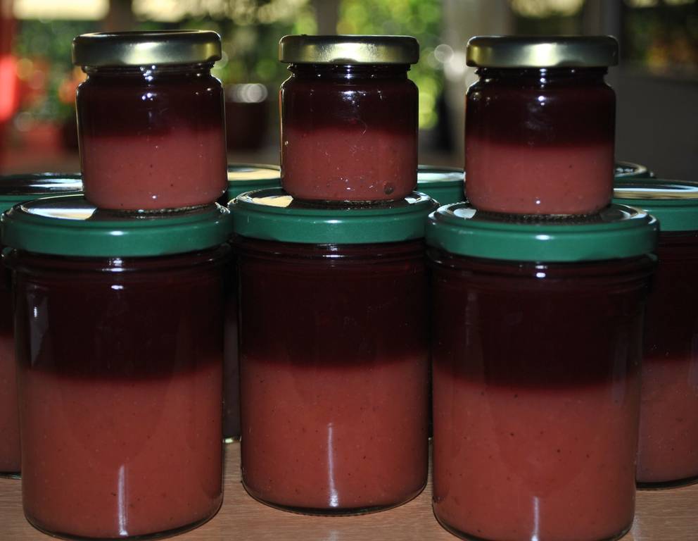 Brombeer-Pfirsich-Marmelade Brombeer-Pfirsich-Marmelade