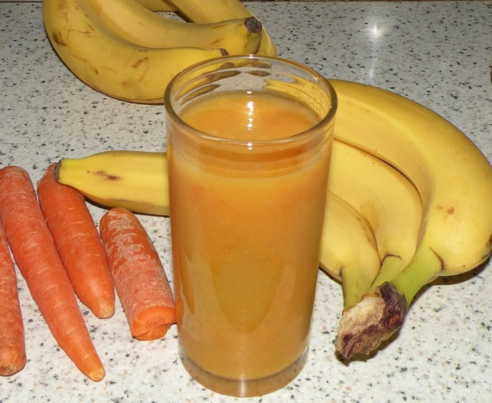 Bananen-Karottensmoothie