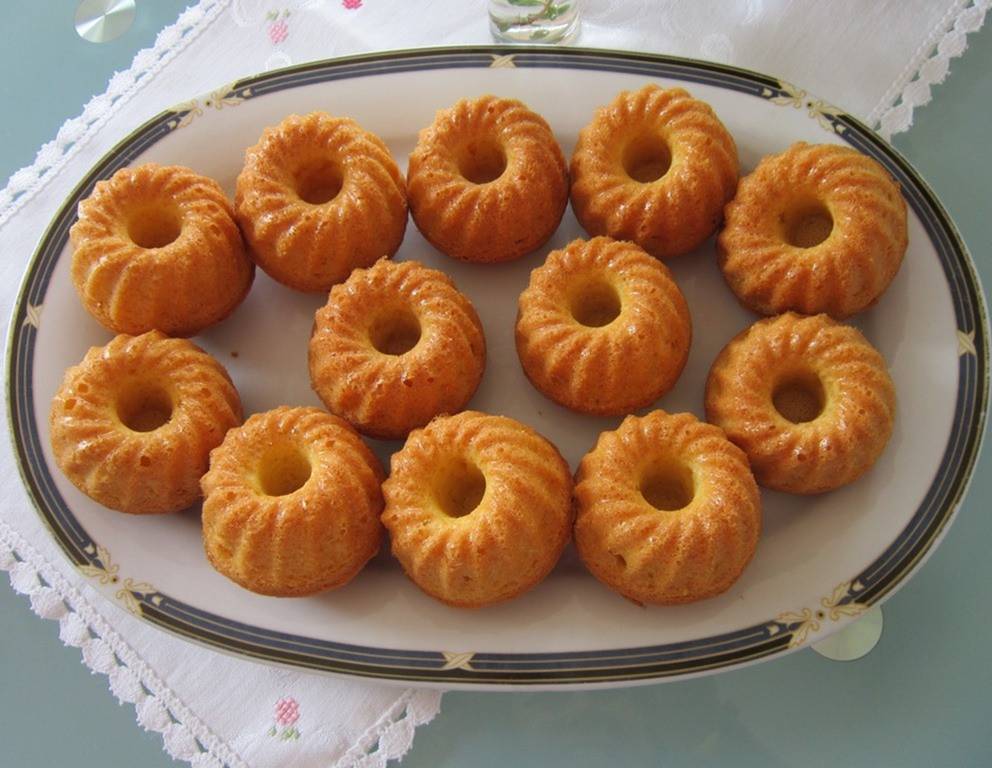 Eierlikör Minigugelhupf Eierlikör Minigugelhupf